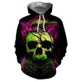 thumbnail image 5 of Nueva sudadera con capucha para hombre, estampado de calavera en 3D, jersey con estampado de tendencia urbana, manga larga, estilo hip hop, informal, holgada, para otoño, ropa para hombre, 5 of 5