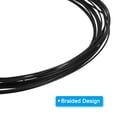 thumbnail image 4 of Uxcell 98.4 Feet Picture Hanging Wire Kit, Coated Cable 304 Stainless Steel Rope 0.06" Dia., 4 of 6