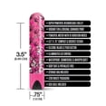 thumbnail image 3 of Buzzed 3.5" Rechargeable Bullet - Blazing Beauty Pink, 3 of 5