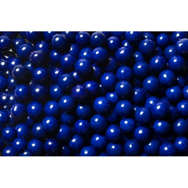 SweetWorks Celebration Sixlets Chocolate Candy Beads - Navy Blue, 100 g