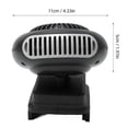 thumbnail image 4 of HIBIBUD 2026 New Cordless Space Heater for 18V Battery,170W Portable Electric Fan Heater with 2 Heat Settings&Usb Ports Portable Heater Runs on Batteries for Jobsite,Workshop(Battery Not Included), 4 of 7