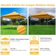 thumbnail image 2 of InstaHibit 9.6x9.6Ft Replacement Canopy Top for 10ft Tent UV30+ Cover Outdoor, 2 of 12