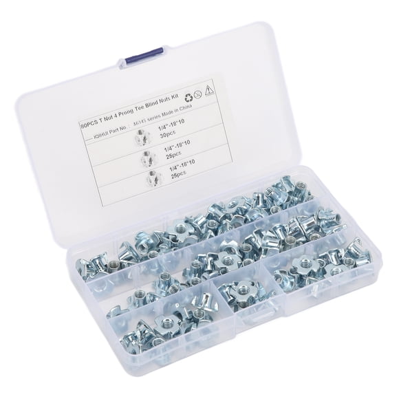 Pronged Tee Nuts, Wide Use T Nuts  For Electronic Equipment For RV Machinery