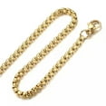thumbnail image 4 of 2/3/4/5/7mm Stainless Steel Women Mens Rolo Box Link Chain Necklace Bracelet, 4 of 9