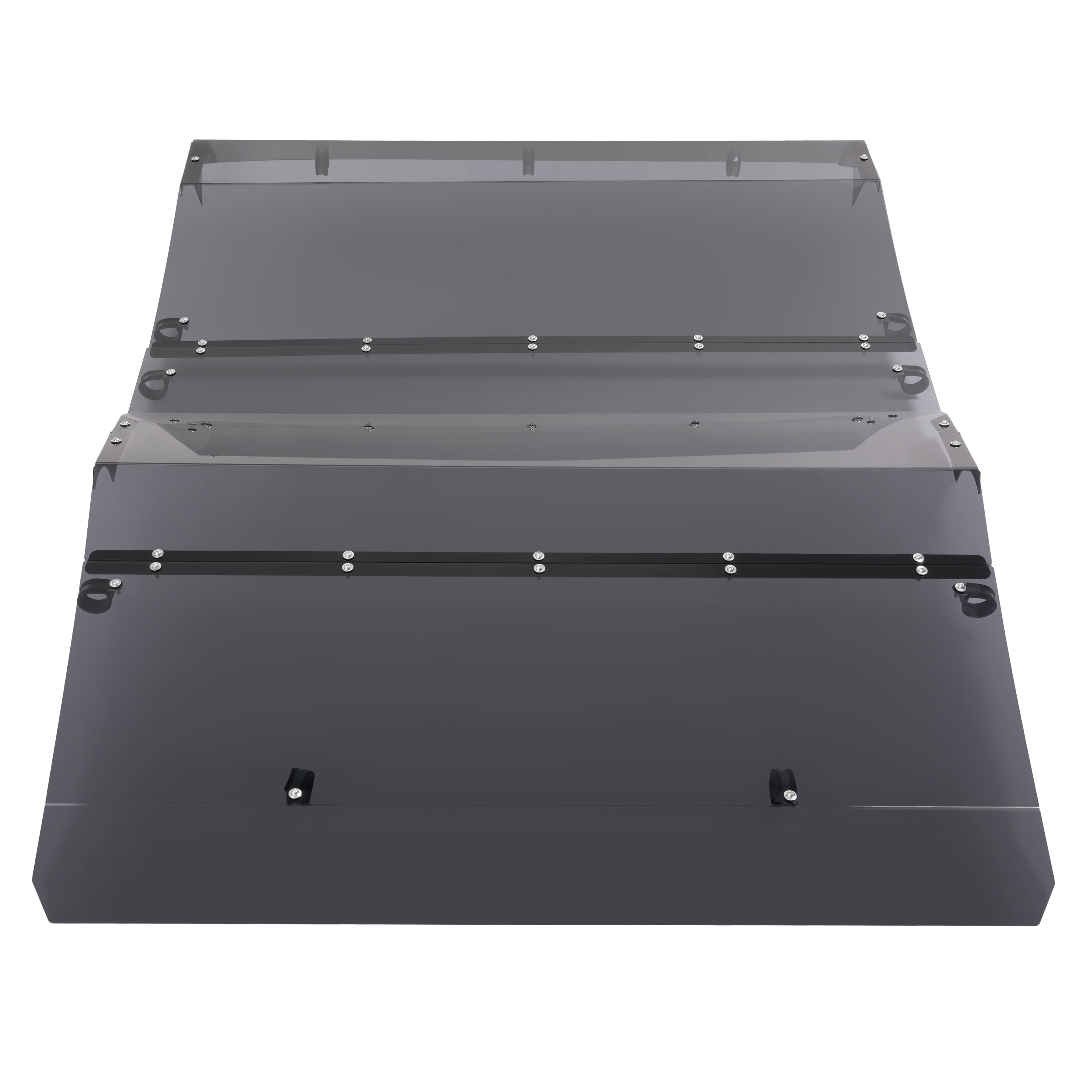 Kojem Hard Roof Top Compatible with 2014-Up Honda Pioneer 700-4 UTV Accessories Plastic(PC) Tinted 3PCS