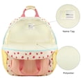 thumbnail image 3 of Mochila infantil GAGAKU Mini para niñas de 2 a 5 años, color rosa fresa, 3 of 9