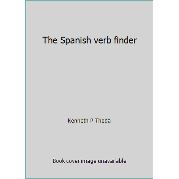 Pre-Owned The Spanish verb finder (Paperback) 0881070092 9780881070095