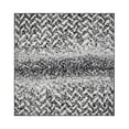 thumbnail image 5 of Better Trends Bath Rug 24" Square Bathroom Rug Mat Non-Slip Micro Polyester Bath Rugs for Bathroom Floor, Shower, Tub, Toilet Casablanca Collection - (Gray), 5 of 5
