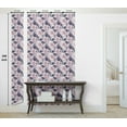 thumbnail image 5 of Ambesonne Floral Peel & Stick Wallpaper for Home, Gentle and Royals Flowers, 13"x100", Dark Lavender and Pale Pink, 5 of 5