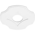 thumbnail image 2 of 24"OD x 7"ID x 8 1/4"C x 1"P Percival Architectural Grade PVC Contemporary Ceiling Medallion, 2 of 11