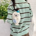 thumbnail image 2 of Jiibva Plush Seal Crossbody Bag Cute Mini Shoulder Purse Kawaii Animal Pouch Soft Y2K Aesthetic Accessory, 2 of 7