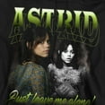 thumbnail image 2 of Beetlejuice Beetlejuice Astrid Homage Adult Pull-Over Hoodie, Black, X-Large, 2 of 4