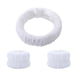 thumbnail image 3 of Conjunto de diadema y muñequeras de lavado de cara Yuyangstore blanco, 3 of 8