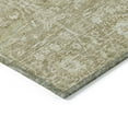 thumbnail image 4 of HomeRoots 604686 8 x 10 ft. Taupe & Beige Floral Washable Indoor & Outdoor Rectangle Area Rug, 4 of 5