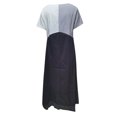 thumbnail image 3 of Womens Casual Cool Matching Beach Elegant A-Line Dress Summer Sexy Boho Floral Sundresses Wedding Guest Graduation Prom Formal Cocktail Dresses that Hide Belly Fat A520-11742, 3 of 7