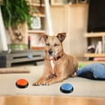 thumbnail image 2 of Pet Voice Recording Button Recordable Dog Talking Buttons Set for Communication Dog Voice Command Buttons 30 Second Record and Playback Talking Buttons for Cats Pet Training Buzzer, 2 of 11