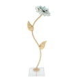 thumbnail image 2 of Adorno De Flor De Metal, Adorno De Mesa De Flor De Vidrio De Hierro Vivo Duradero De Apariencia Brillante Para Mesa De Comedor, 2 of 7
