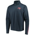 thumbnail image 2 of Men's MSX by Michael Strahan Charcoal Tampa Bay Buccaneers Half-Zip Pullover, 2 of 3