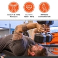 thumbnail image 2 of Par de mancuernas hexagonales de goma Body Sport de 10 lb, 2 of 9