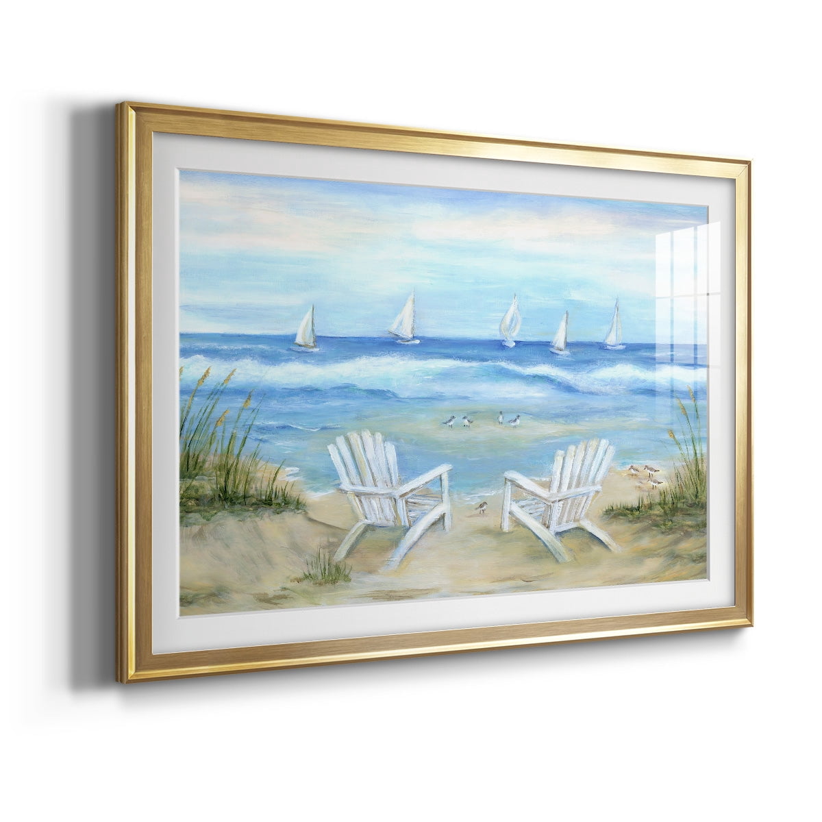 Seaside Escape Premium Framed Print - Ready to Hang