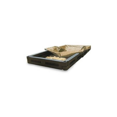 Action Play Systems 4' Rectangular Sandbox with Cover