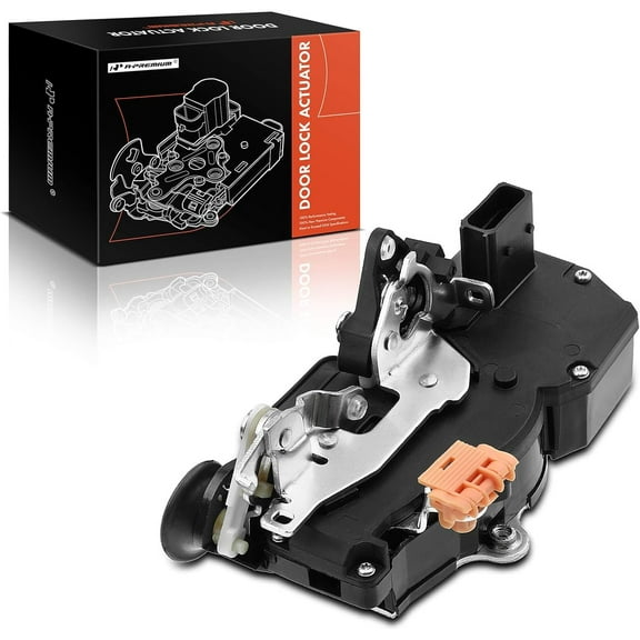 A-Premium Door Latch Lock Actuator Compatible with Saturn Vehicles - Ion 2003-2007, Vue 2002-2005, Sport Utility, Sedan - Rear Left Driver Side, Replace# 15814084