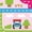 Pink, variant on Leo The Truck Colorful Roads - Kids Toddler Graphic Sweatshirt