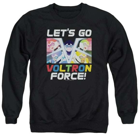 Voltron - Lets Go - Crewneck Sweatshirt - Large