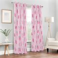 thumbnail image 7 of FREEAMG Pink Strawberry Blackout Curtains 84x42in,Theral Insulated Room Darkening Curtains Window Curtain Panels for BedRoom Bath Living Room, 1 Panel, 7 of 7