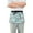 Cartoon Happy Heart and Square, variant on Terrazzo Floor Server Apron with 3 Pockets Waterproof Waitress Waist Short Apron for Man Woman 12 Inches