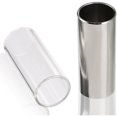 thumbnail image 5 of 2 Pieces Glass Slide And Stainless Steel Slide In Box For Guitar, Bass, Medium (6 Cm), 5 of 5