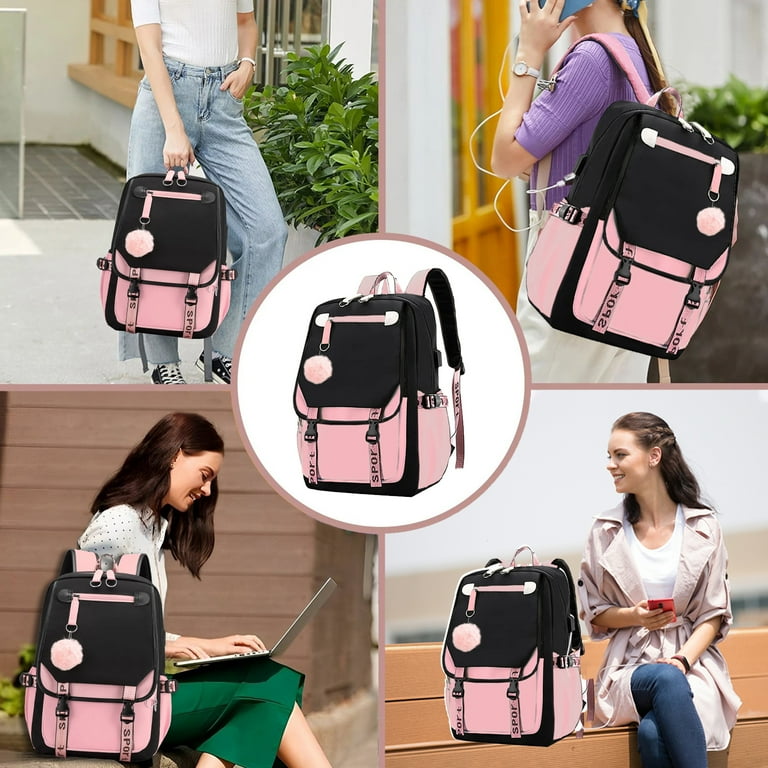 Cute Cartoon Princess Peach Backpack Adult Unisex Backpacks Bag Waterproof and Dirty Resistant Daypacks Suitable for Business Travel and Sports Walmart