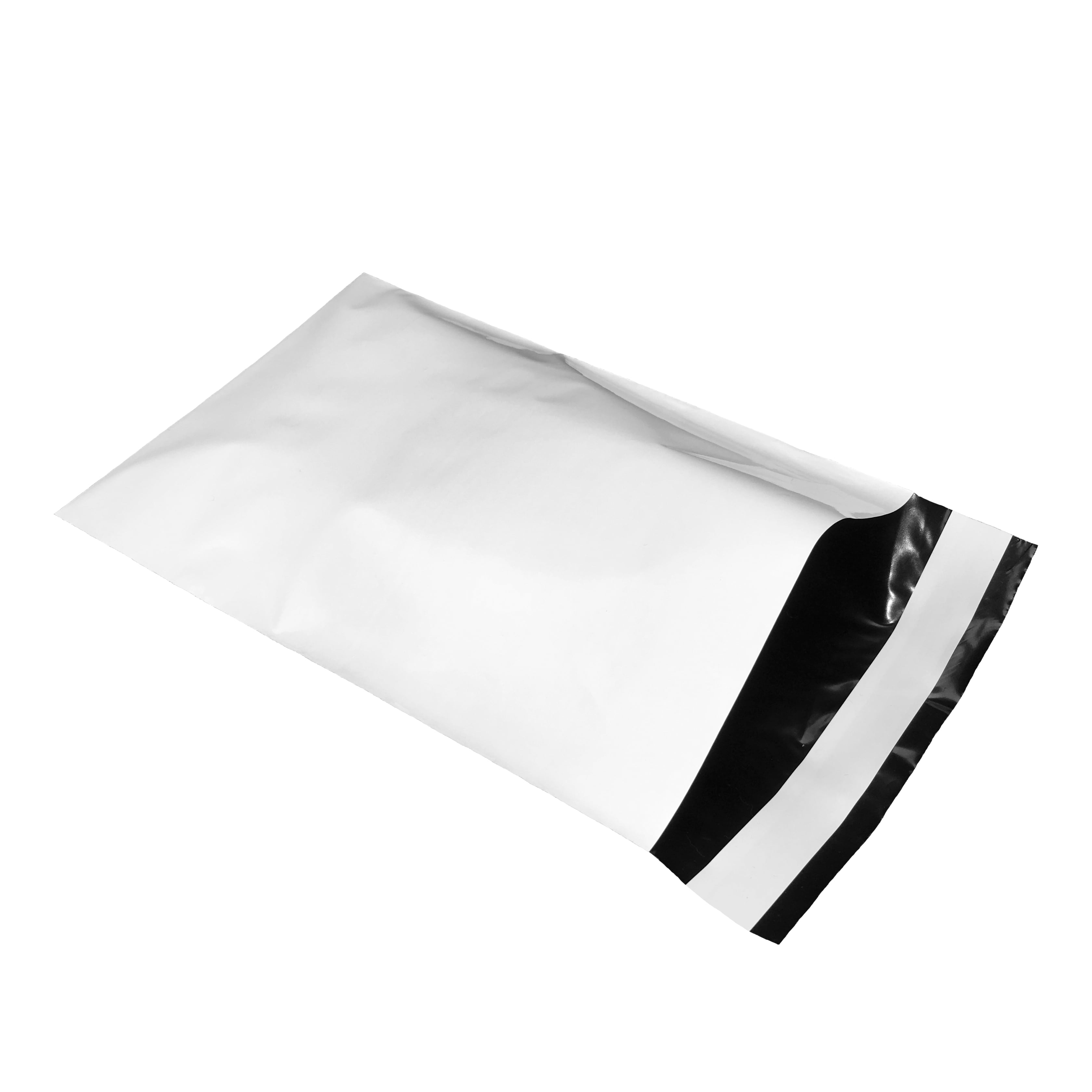 StarBoxes 1000 Poly Mailers Bags 10x13" - #3 White Self Seal Envelopes