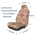 thumbnail image 2 of Lsque Traditional Tribal Aztec Pattern Car Seat Covers for Front Seats , Waterproof Seat Covers for Cars, Sporty Front Seat Covers,Car Seat Cover Protector Front Seats, 2 of 5