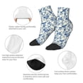 thumbnail image 5 of Naloa Vintage Floral Birds Ankle Socks for Women Non Slip Socks No Show Socks Classic Low Cut Casual Socks Casual Socks, 5 of 7