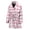 216, variant on Purple Buffalo Plaid Women Bathrobe One Size Univeral Fits, Checkered Caro Plaid Tartan Fashion Lightweight Plush Fleece Long Robe For Women