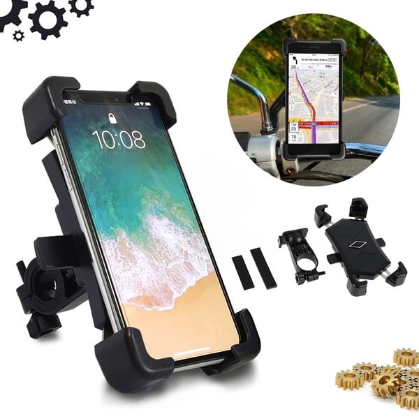 360° Rotatable One-Touch Automatically Lock & Quick Release Phone Holder  for 4.5''-7.2'' Cellphone