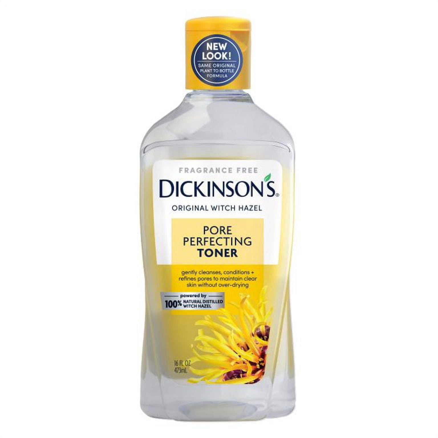 Dickinson's Original Witch Hazel Pore Perfecting Toner, 16 oz, 6 Pack