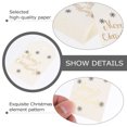 thumbnail image 2 of 100pcs Christmas DIY Tags Merry Christmas Bookmark Christmas Small Cards, 2 of 8