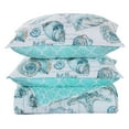 thumbnail image 4 of Global Trends Coastal Seashell 3-Piece Nautical White Quilt Bedding Sets, King, 4 of 7