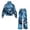 Blue Hunting Camo, variant on Hunting Camo Sweatsuits for Women 2 Piece Outfits Fall, Long Sleeve Drawstring Mock Neck Sweatshirt Wide Leg Sweatpants Matching Casual Lounge Tracksuit Set