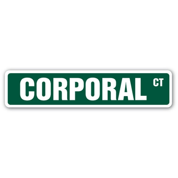 Corporal Street [3 Pack] of Vinyl Decal Stickers |for Laptop Car