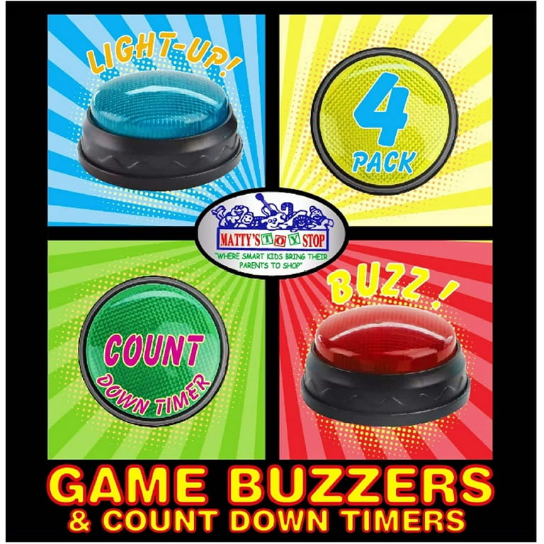 Lights and Sounds Buzzers (set of 4)