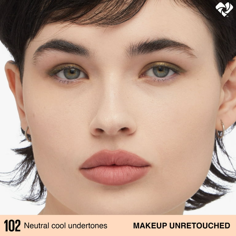 Maybelline Super Stay Lumi-Matte Foundation Makeup, 102, 1 fl oz