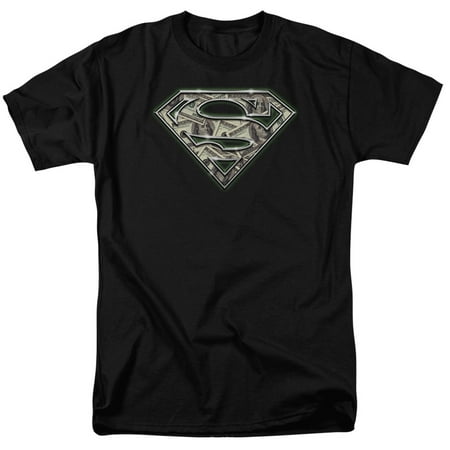 DC Comics - Superman - All About The Benjamins - Adult Unisex T-Shirt - Black