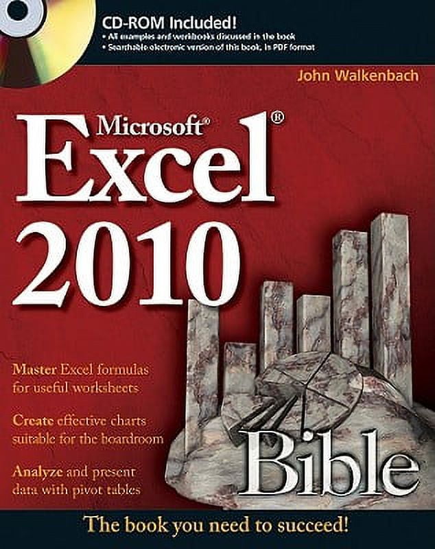 Bible (Wiley) Excel 2019 Bible, (Paperback) - Walmart.com