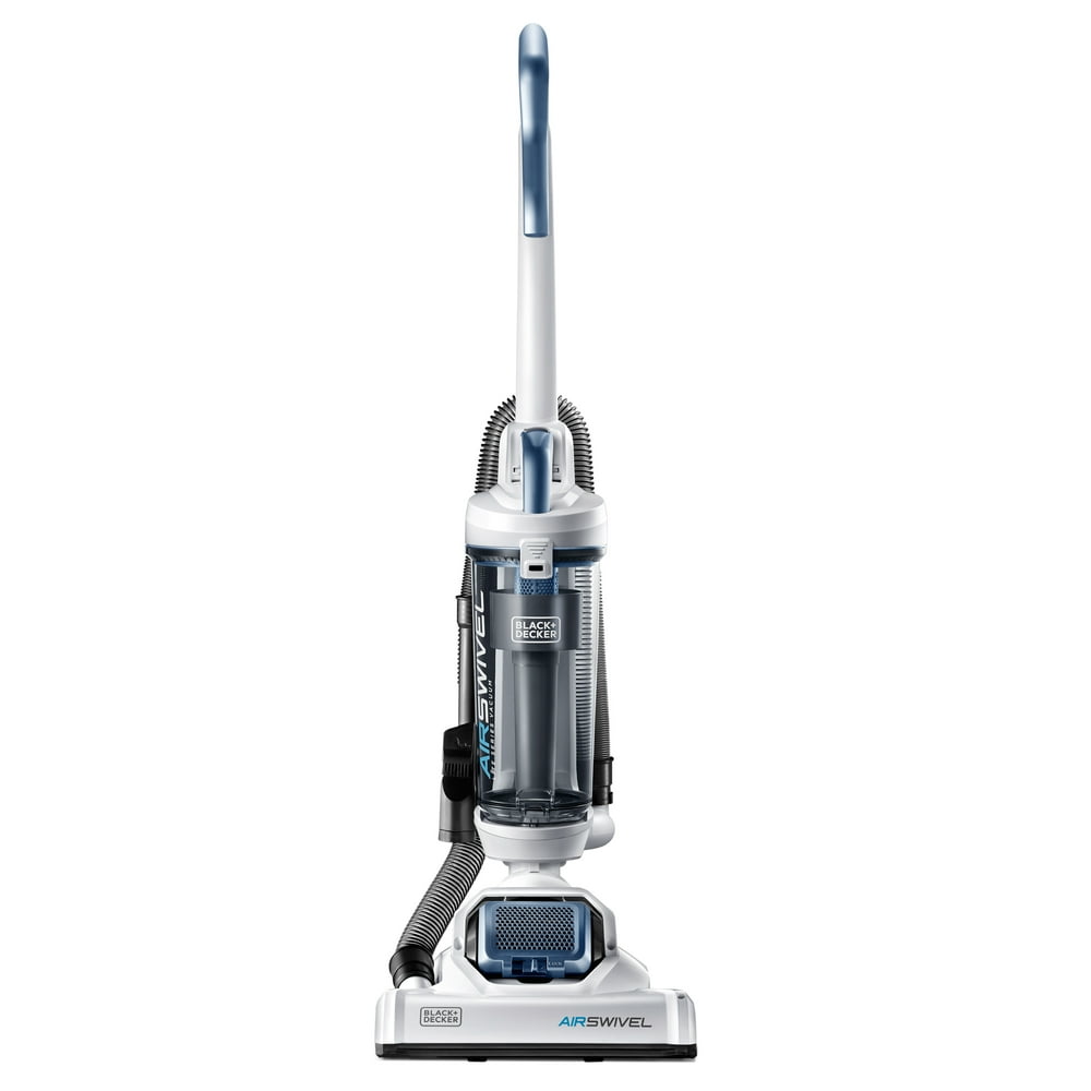 Black + Decker Bagless Air Swivel Upright Vacuum, Blue, BDASL109