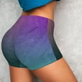 thumbnail image 4 of Honeii vintage dark paint Print Women's Workout Shorts, Gym Shorts for Active Wear, Sports Shorts,Women's Running Shorts,Quick Dry Athletic Shorts-XX-Large, 4 of 8