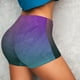 thumbnail image 4 of Fotbe vintage dark paint Shorts Sin Costuras – Shorts Deportivos de Cintura Alta para Mujer, Elásticos para Gimnasio, Yoga, Running o Ciclismo-Medium, 4 of 8