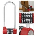 thumbnail image 2 of U-shape Combination Digit Password Code U Lock, Cabinet Lock Code Lock, For Anti-theft School Locker Home Smart Security Access Control, 2 of 8